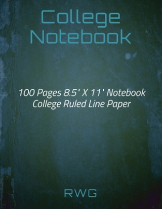 Книга College Notebook Rwg