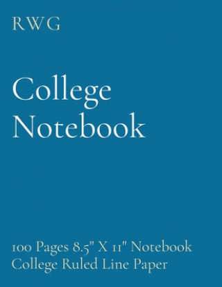 Könyv College Notebook 