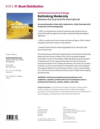 Knjiga Rethinking Modernity KATSAKOU