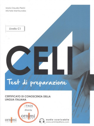 Knjiga CELI 4 - test di preparazione 
