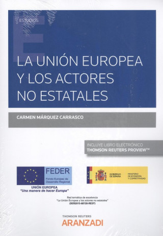Kniha UNION EUROPEA Y LOS ACTORES NO ESTATALES CARMEN MARQUEZ CARRASCO