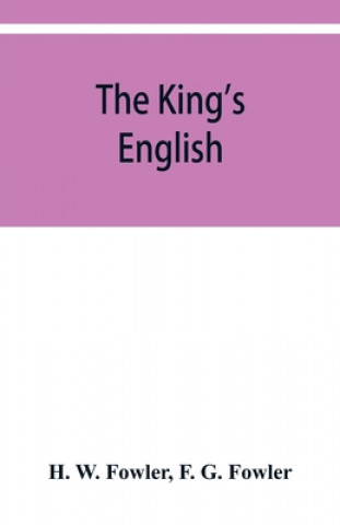 Könyv King's English F. G. Fowler
