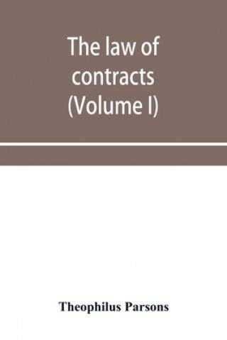 Książka law of contracts (Volume I) 