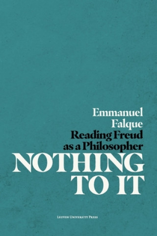 Kniha Nothing to It Emmanuel Falque