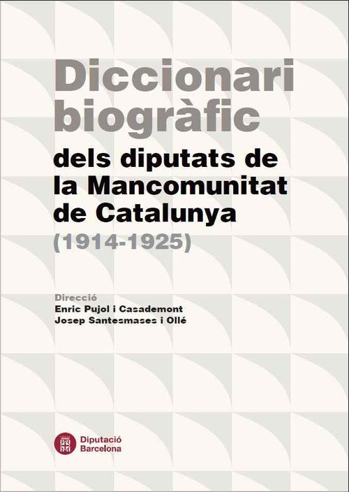Kniha DICCIONARI BIOGRAFIC DELS DIPUTATS DE LA MANCOMUNITAT DE CATALUNY 