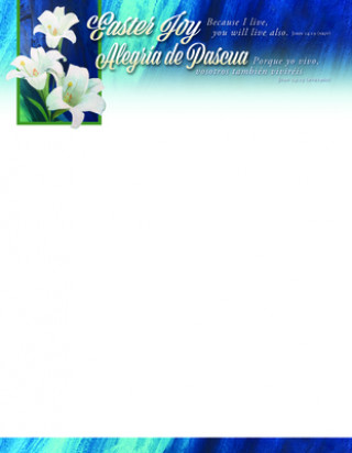 Knjiga Letterhead - Easter - Bilingual: Easter Joy 