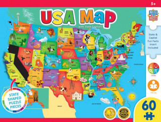 Játék USA Map Puzzle Manufacturer