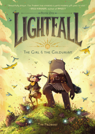 Könyv Lightfall: The Girl & the Galdurian Tim Probert
