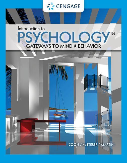 Kniha Introduction to Psychology John O. Mitterer