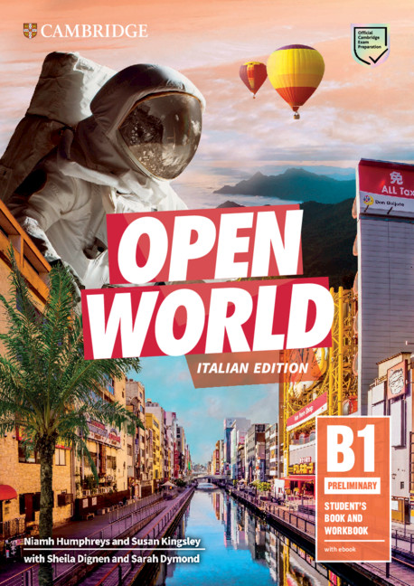 Книга Open World Preliminary Student's Book and Workbook with eBook: Italian Edition Susan Kingsley