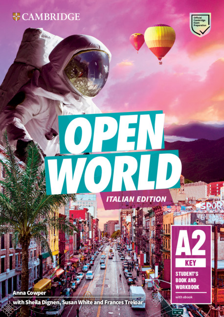 Carte Open World Key Student's Book and Workbook with eBook: Italian Edition Sheila Dignen