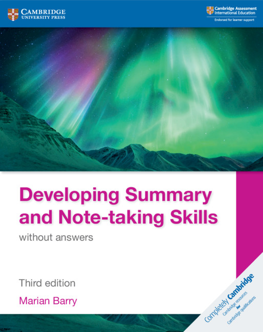 Книга Developing Summary and Note-taking Skills without answers 