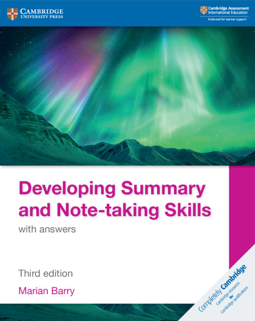 Kniha Developing Summary and Note-taking Skills with answers 