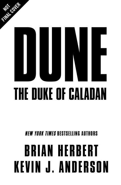 Carte Dune: The Duke of Caladan Kevin J. Anderson
