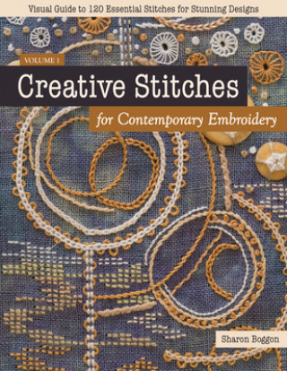 Книга Creative Stitches for Contemporary Embroidery 