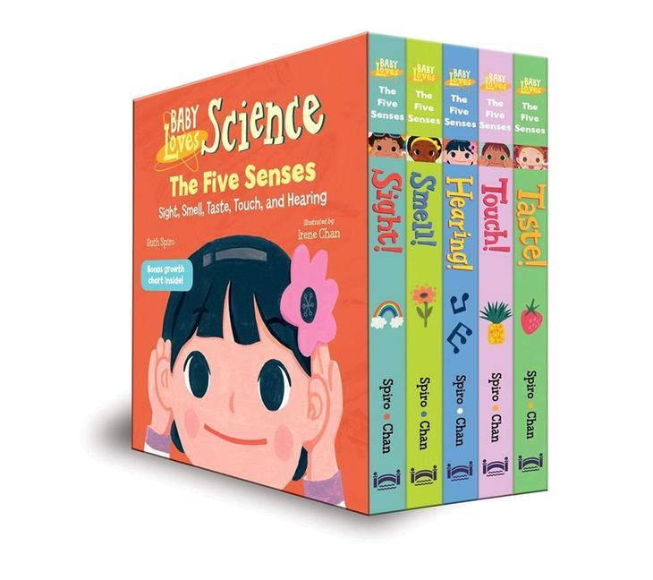 Book Baby Loves the Five Senses Boxed Set Irene Chan