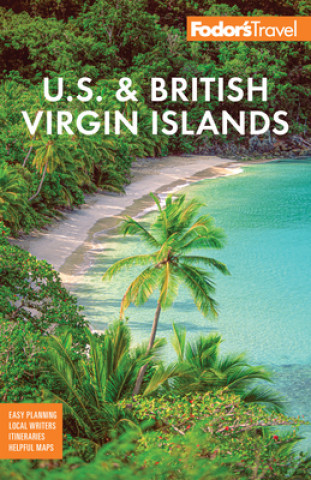Carte Fodor's U.S. & British Virgin Islands 