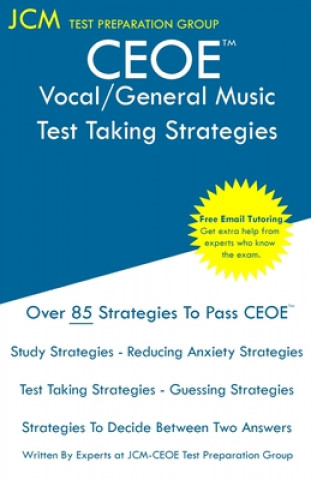 Knjiga CEOE Vocal/General Music - Test Taking Strategies Jcm-Ceoe Test Preparation Group