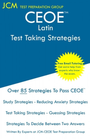 Könyv CEOE Latin - Test Taking Strategies 