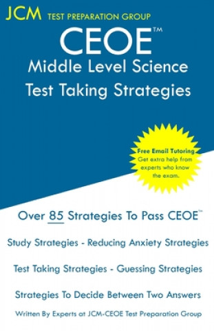 Kniha CEOE Middle Level Science - Test Taking Strategies 