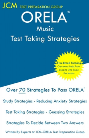 Βιβλίο ORELA Music - Test Taking Strategies Jcm-Orela Test Preparation Group