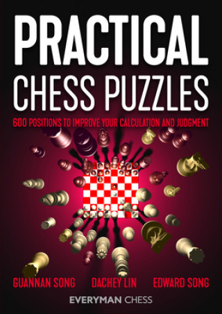 Kniha Practical Chess Puzzles Dachey Lin