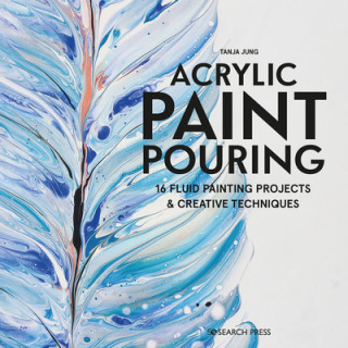 Book Acrylic Paint Pouring 