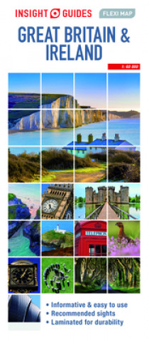 Materiale tipărite Insight Guides Flexi Map Great Britain & Ireland (Insight Maps) 