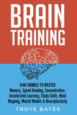 Βιβλίο Brain Training: 8-in-1 Bundle to Master Memory, Speed Reading, Concentration, Accelerated Learning, Study Skills, Mind Mapping, Mental Models & Neurop 