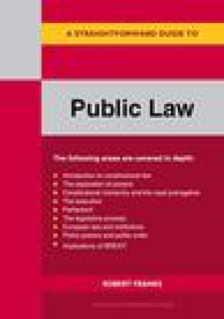 Könyv Straightforward Guide To Public Law Robert Franks