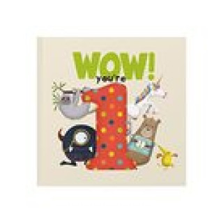 Kniha WOW! You're One birthday book Lucy Tapper