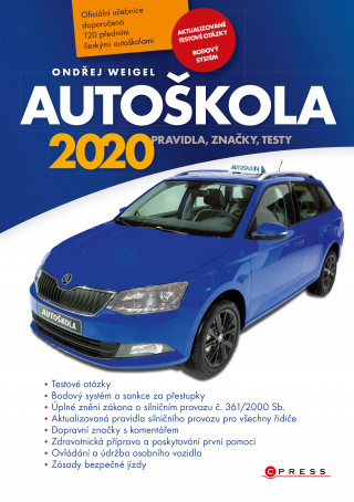 Book Autoškola 2020 Ondřej Weigel