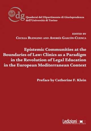 Kniha Epistemic Communities at the Boundaries of Law Andres Gascon-Cuenca