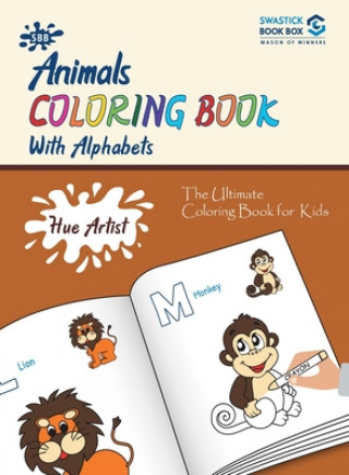 Книга SBB Hue Artist - Animal Colouring Book 