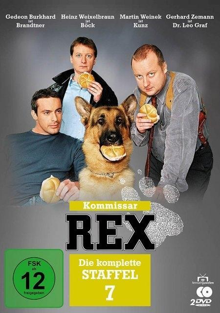 Filmek Kommissar Rex. Staffel.7, 2 DVD Peter Hajek