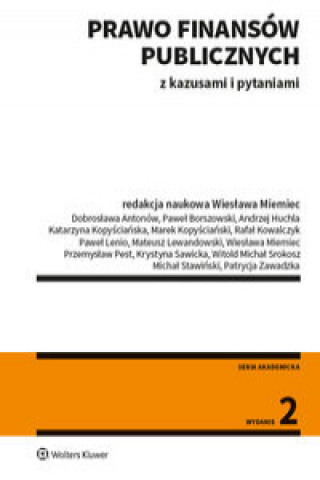 Könyv Prawo finansów publicznych z kazusami i pytaniami 