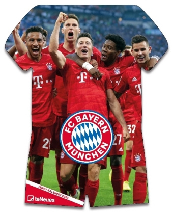 Carte FC Bayern München 2021 Imagekalender 