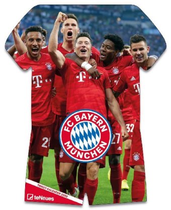 Naptár/Határidőnapló FC Bayern München Trikotkalender 2021 