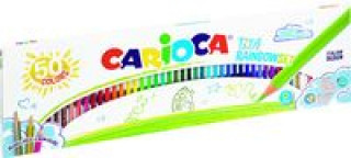 Kniha Kredki ołówkowe Carioca Tita 50 kolorów 
