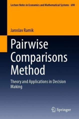 Knjiga Pairwise Comparisons Method Jaroslav Ramik
