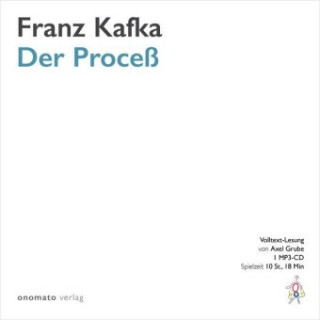 Hanganyagok Der Proceß, 1 MP3-CD Franz Kafka