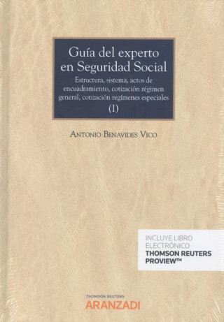 Könyv GUIA DEL EXPERTO EN SEGURIDAD SOCIAL (I) ANTONIO BENAVIDES VICO