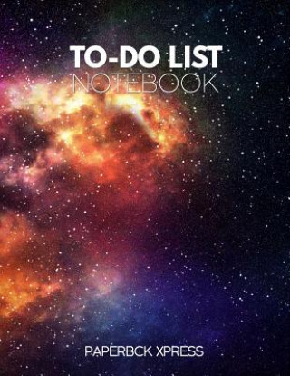 Könyv To Do List Notebook: Personal & Business Tasks With Priority Status, Daily To Do List, Checklist Paper Agenda 8.5 x 11 - Galaxy Stars Editi Paperbck Xpress