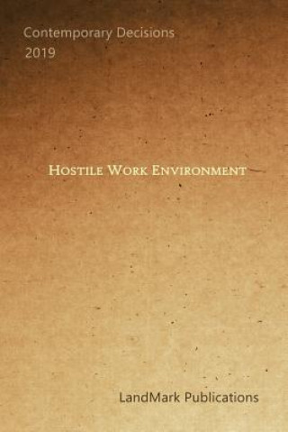 Book Hostile Work Environment Landmark Publications