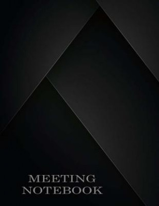 Carte Meeting Notebook: Business Meeting Book for Secretary and Professional Meeting Record - 120 Pages (Ruled Format) 8.5 X 11 Earn Creation