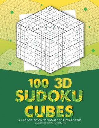 Книга 100 3D Sudoku Cubes Clarity Media