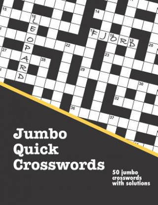 Knjiga Jumbo Quick Crosswords Clarity Media