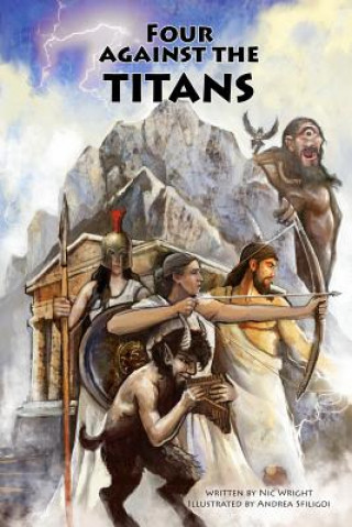 Книга Four Against the Titans: Greek Mythology Pen-And-Paper Solo Adventure Game Andrea Sfiligoi
