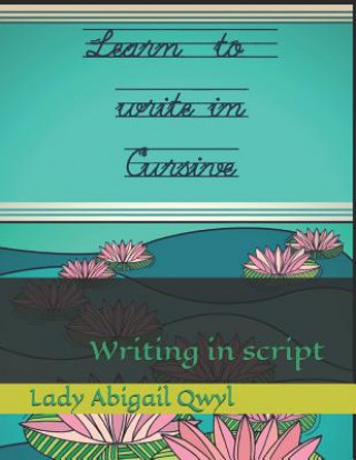 Kniha Learn to write in cursive: Writing in script Abigail Qwyl