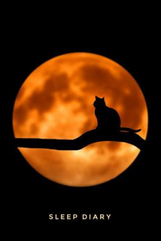 Knjiga Sleep Diary Full Moon Cat Golding Notebooks